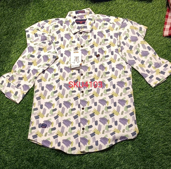 VARTICALS SHIRT-SKU4013 - SMALL