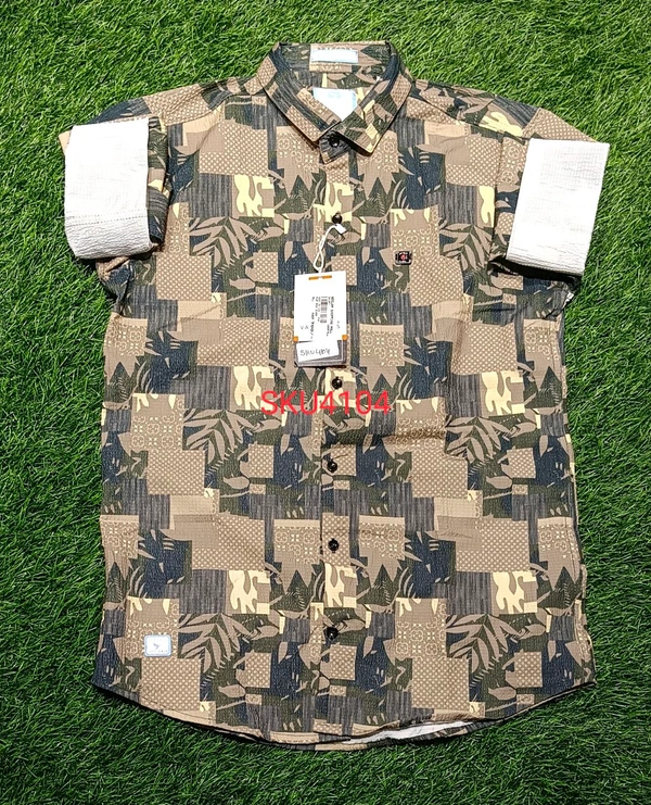 VARTICALS SHIRT-SKU4104 - SMALL