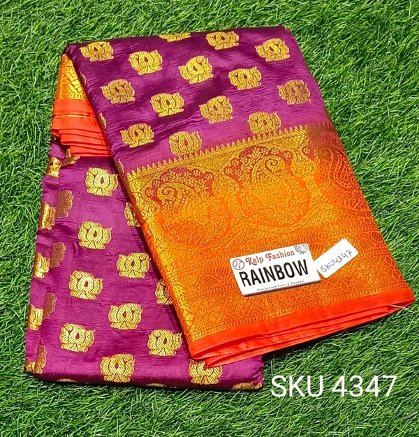 KALP FASHION SAREE-SKU-4347 - RAINBOW, NEELAM SAREE MANDIR