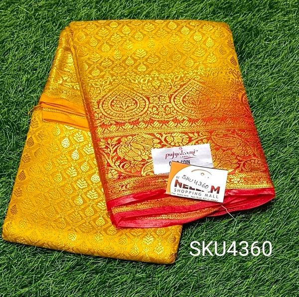 SAREE-SKU-4360 - GOLD COIN, NEELAM SAREE MANDIR
