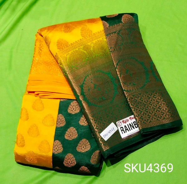 KALP FASHIONS SAREE-SKU-4369 - RAINBOW, NEELAM SAREE MANDIR
