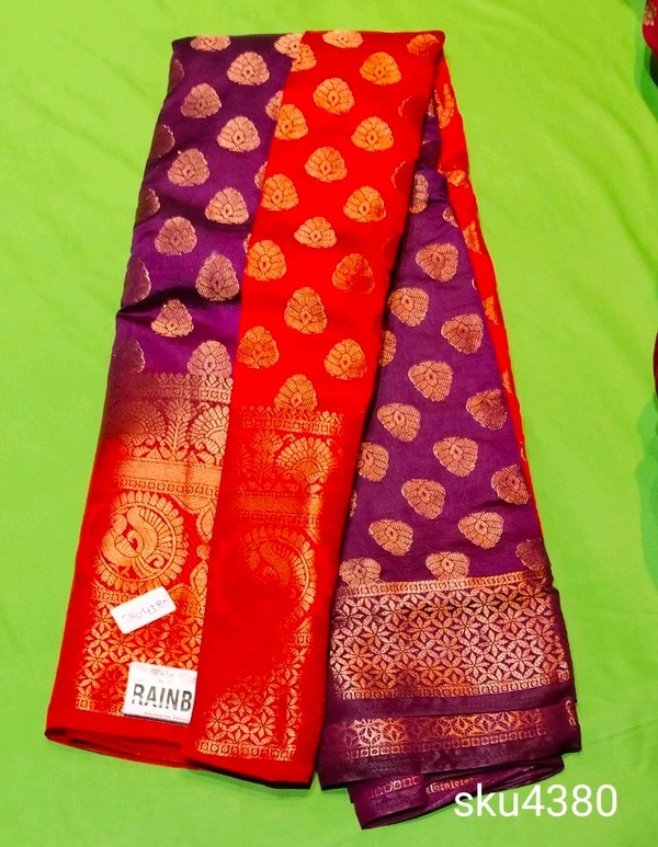 KALP FASHIONS SAREE-SKU-4380 - RAINBOW, NEELAM SAREE MANDIR
