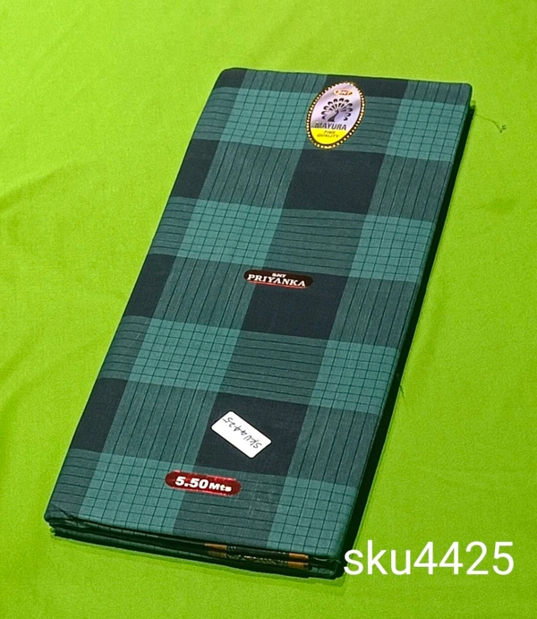 COTTON SAREE-SKU-4425 - NEELAM SHOPPING MALL