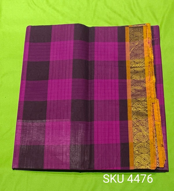 MAYURA COTTON SAREE-SKU-4476 - PRIYANKA