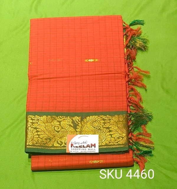 NSM COTTON SAREE-SKU-4460 - COTTON
