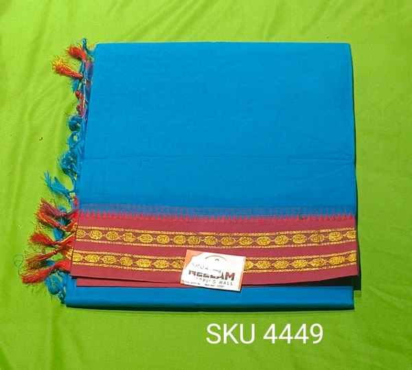 RAJDHANI COTTON SAREE-SKU-4449 - COTTON