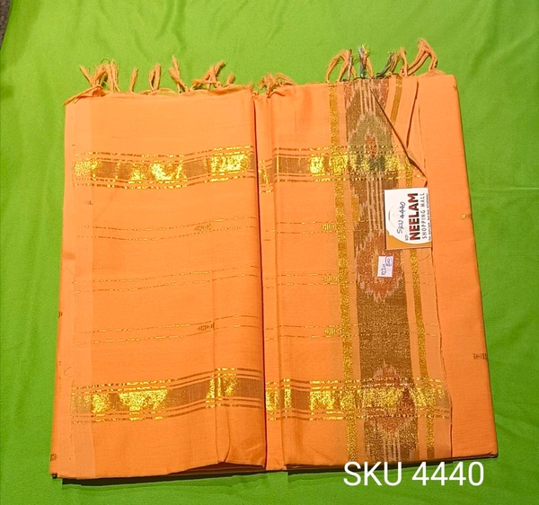 NSM COTTON SAREE-SKU-4440 - COTTON