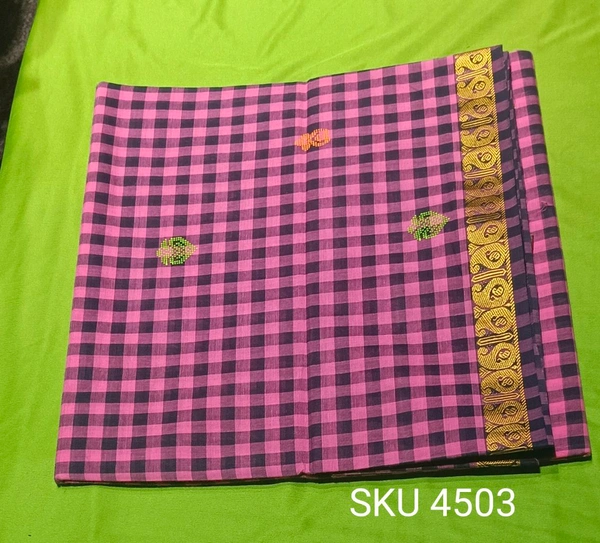 NSM COTTON SAREE-SKU-4503 - COTTON