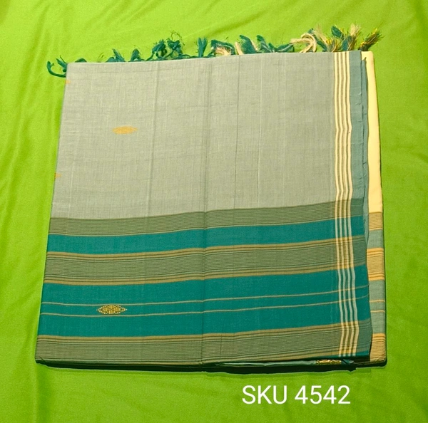 NSM COTTON SAREE-SKU-4542 - COTTON
