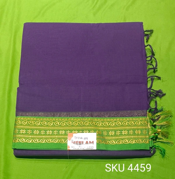 NSM COTTON SAREE-SKU-4459 - COTTON