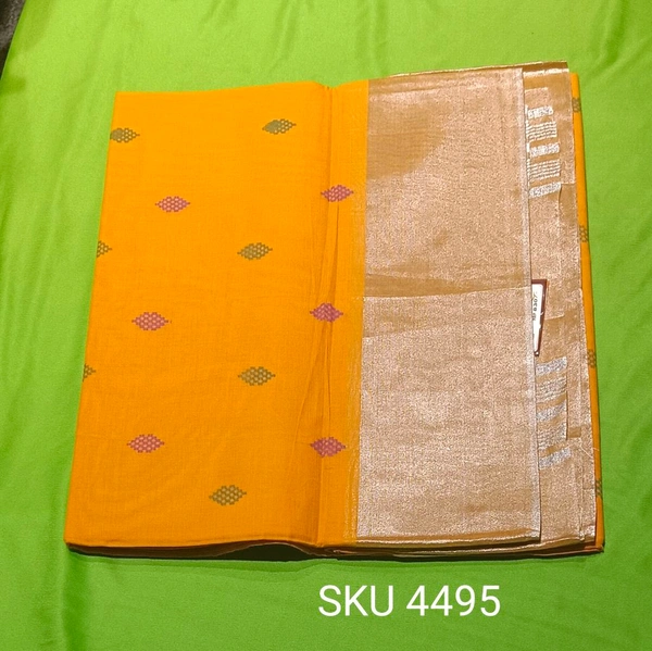 NSM COTTON SAREE-SKU-4495 - COTTON