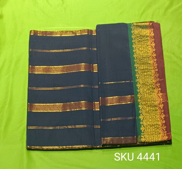 NSM COTTON SAREE-SKU-4441 - COTTON
