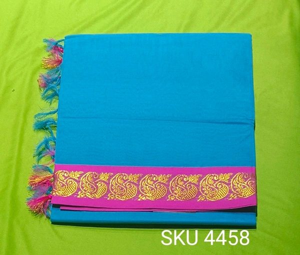 NSM COTTON SAREE-SKU-4458 - COTTON