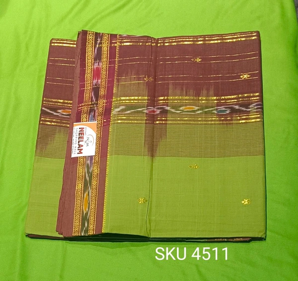NSM COTTON SAREE-SKU-4511 - COTTON