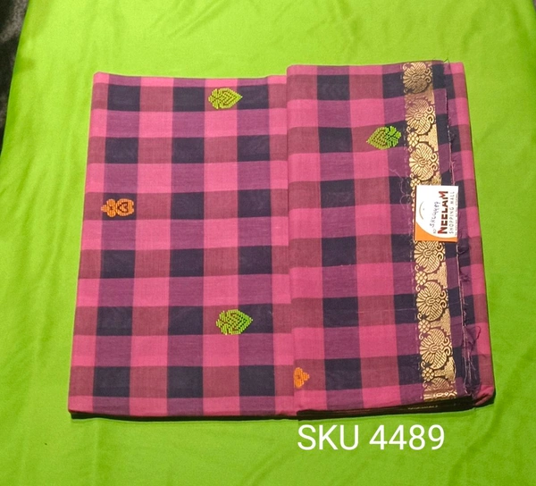 NSM COTTON SAREE-SKU-4489 - COTTON