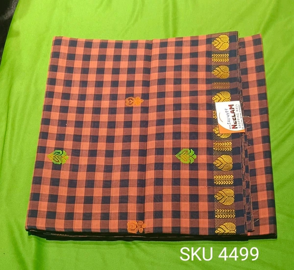 NSM COTTON SAREE-SKU-4499 - COTTON