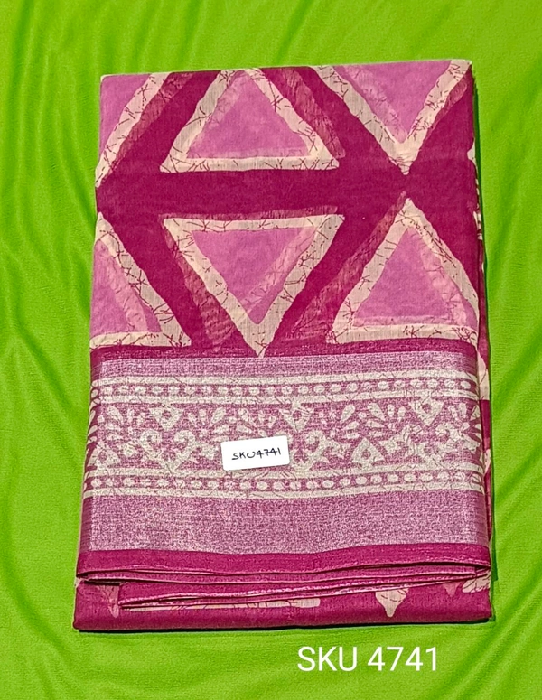 NSM LENIN SAREE-SKU-4741 - LENIN