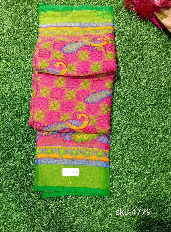 NSM BRASSO SAREE-SKU-4779 - BRASSO SAREE