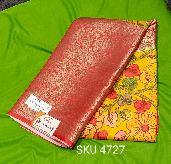 V4U KALAMKARI SAREE-SKU-4727 - KALAMKARI SAREES