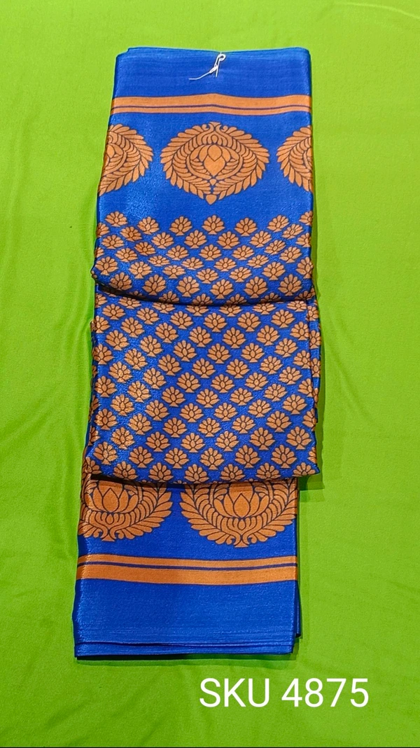 VINAYAKA CRAPE SAREE-SKU-4875 - CRAPE SAREE