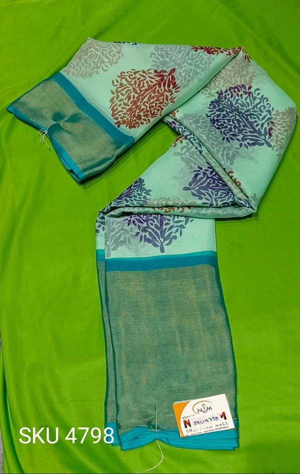NSM CHIFFON SAREE-SKU-4798 - CHIFFON SAREE