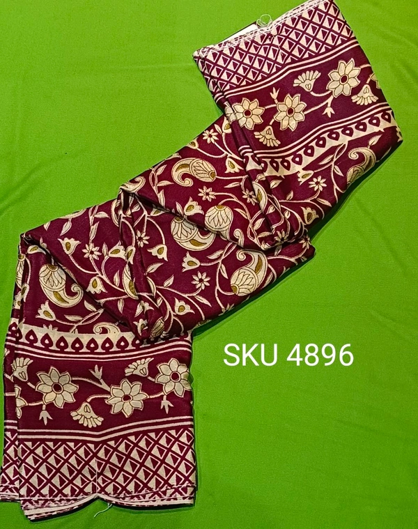 VINAYAKA CRAPE SAREE-SKU-4896 - CRAPE SAREE