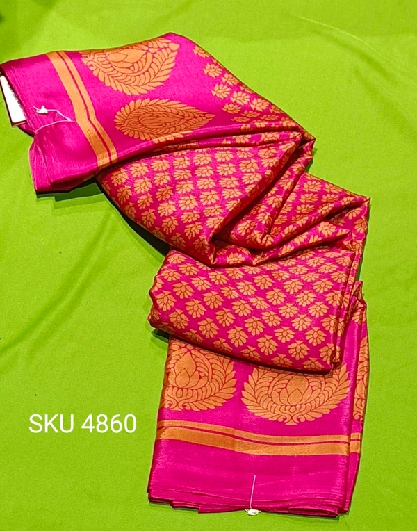 VINAYAK CRAPE SAREE-SKU-4860 - CRAPE SAREE