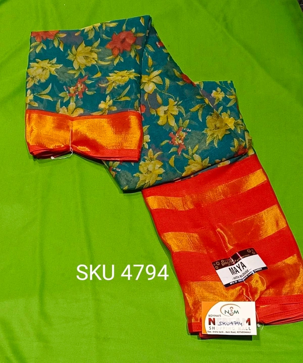 SAGAR CHIFFON SAREE-SKU-4794 - CHIFFON SAREE