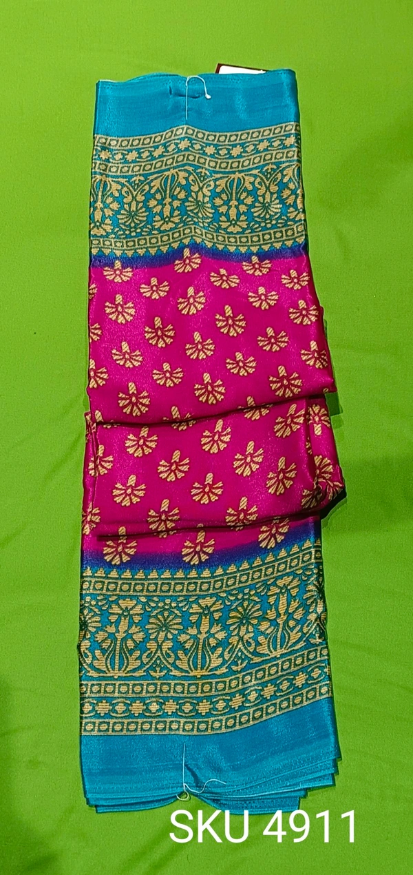 VINAYAKA CRAPE SAREE-SKU-4900 - CRAPE SAREE