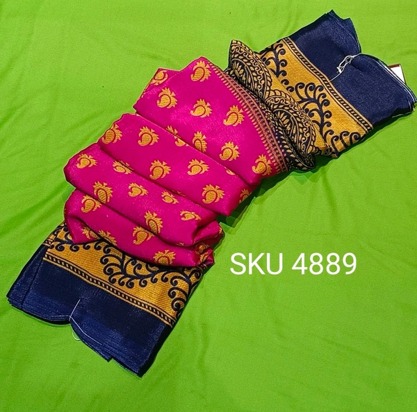 VINAYAK CRAPE SAREE-SKU-4889 - CRAPE SAREE