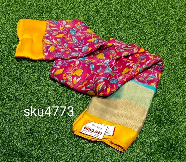 SAGAR BRASSO SAREE-SKU-4773 - KIRAN BRASSO
