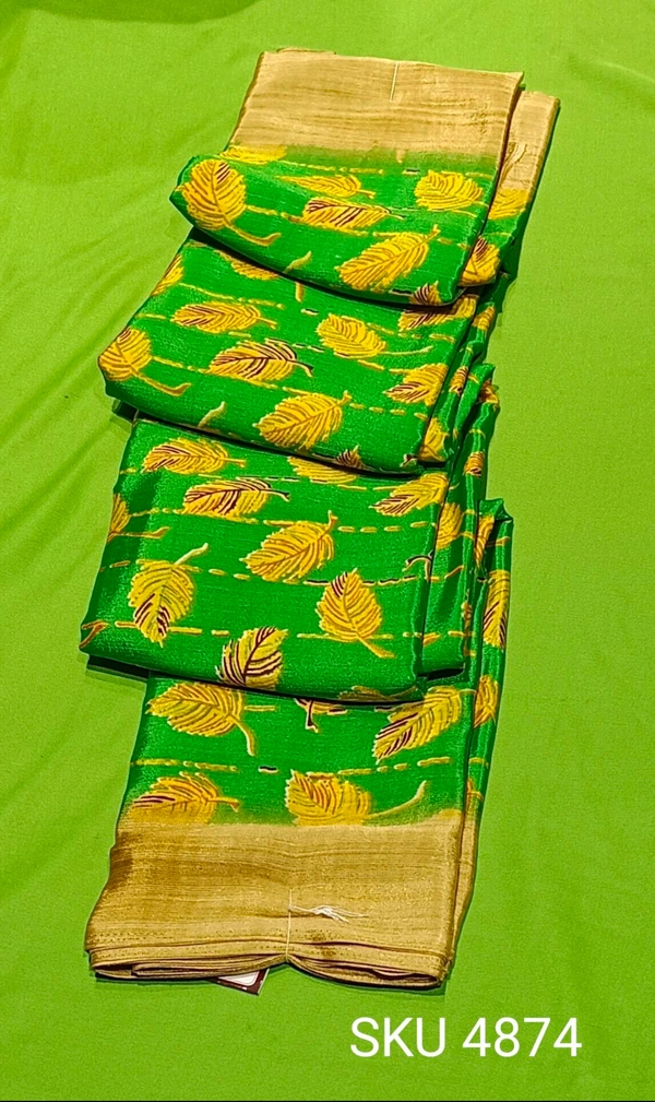 VINAYAK CRAPE SAREE-SKU-4874 - CRAPE SAREE