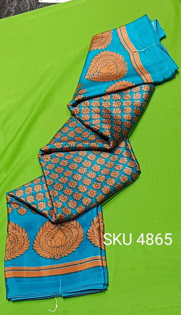 VINAYAKA CRAPE SAREE-SKU-4865 - CRAPE SAREE
