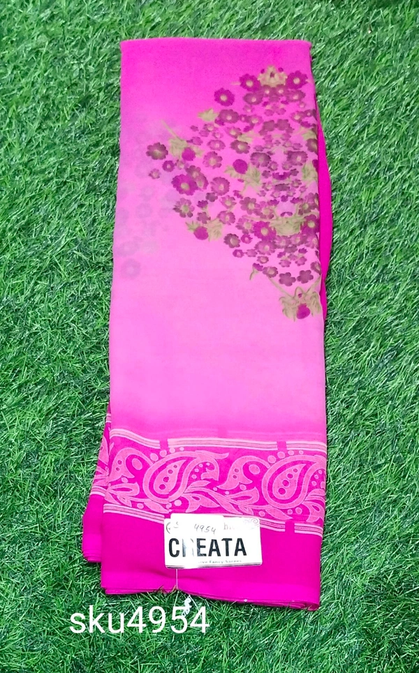KALP FASHIONS CHIFFON SAREE-SKU-4954 - CHIFFON SAREE