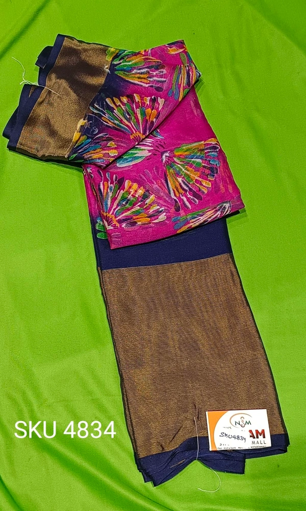 DEESONS BRASSO SAREE-SKU-4835 - BRASSO
