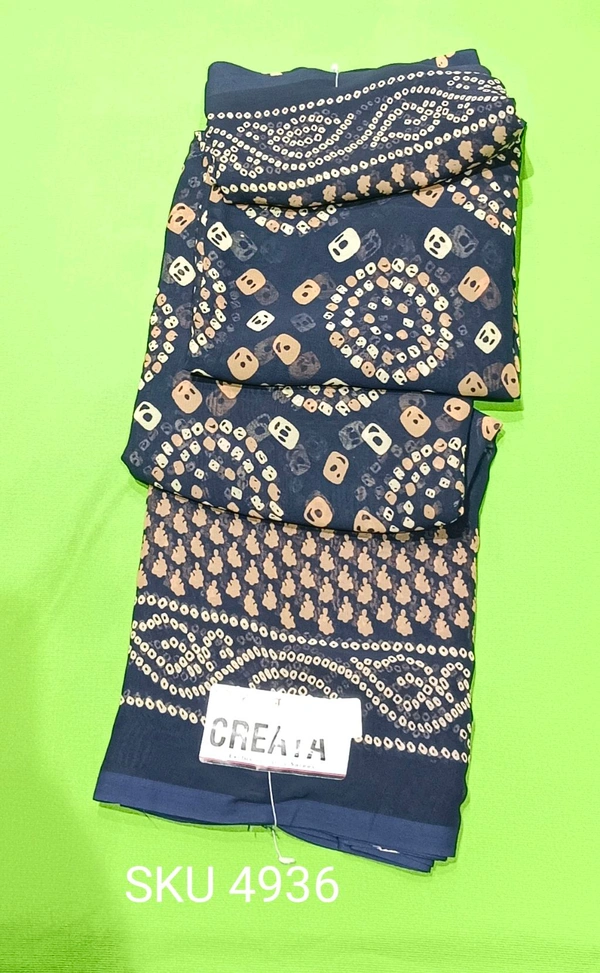 KALP FASHIONS JARGET SAREESKU-4936 - CREATA