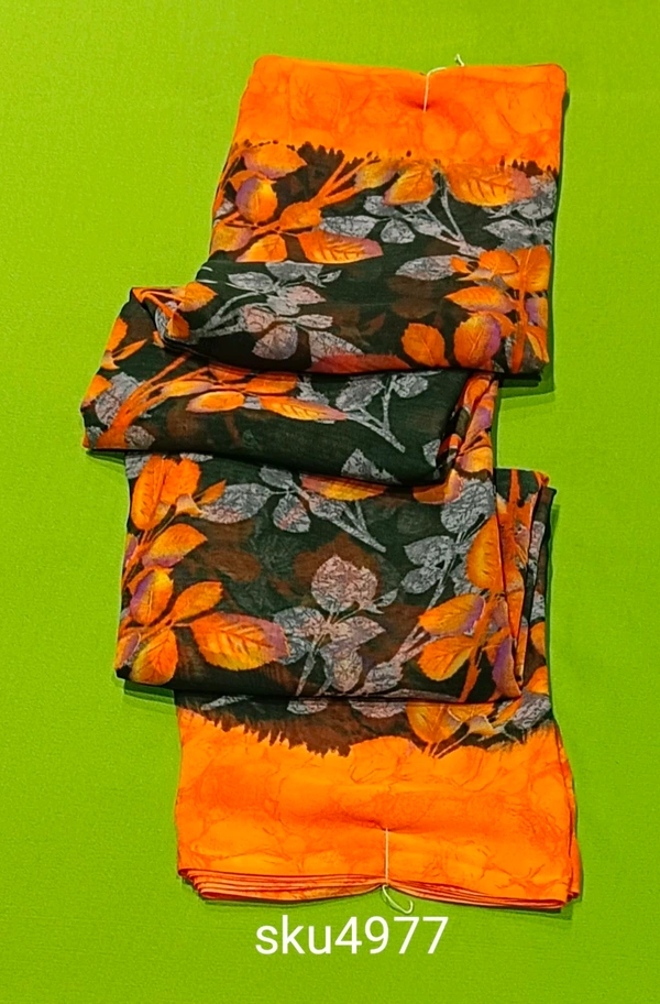 KALP FASHIONS SYNTHETIC SAREE-SKU-4977