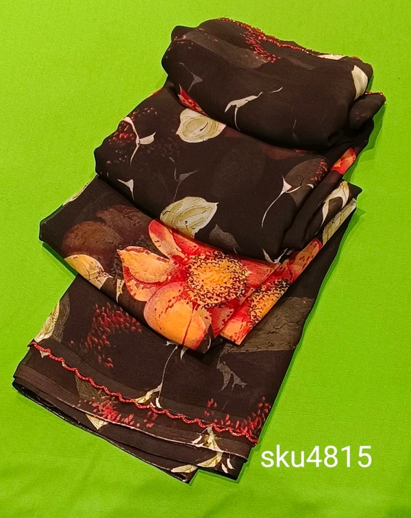 APPLE FANCEY SAREE-SKU-4815