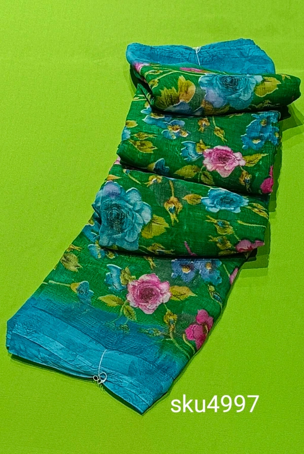 NSM CRUSH SAREE-SKU-4997