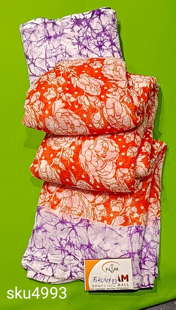 MAHI FASHION CRUSH SAREE-SKU-4993