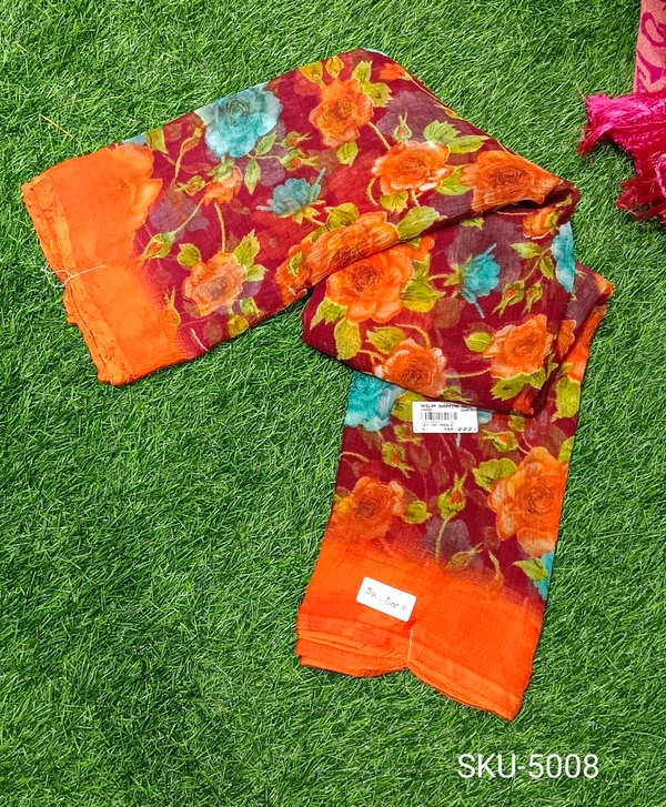 CRUSH SAREE-SKU-5008 - NSM