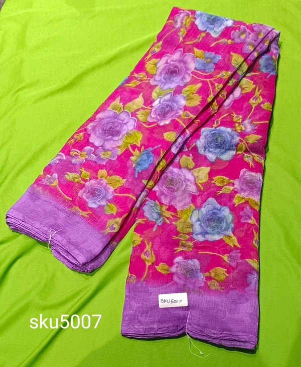 CRUSH SAREE-SKU-5007 - NSM