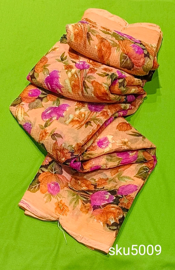 CRUSH SAREE-SKU-5009 - NSM