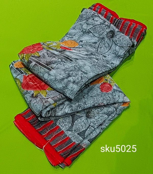 CRUSH SAREE-SKU-5025 - NSM