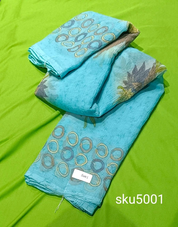 CRUSH SAREE-SKU-5001 - NSM