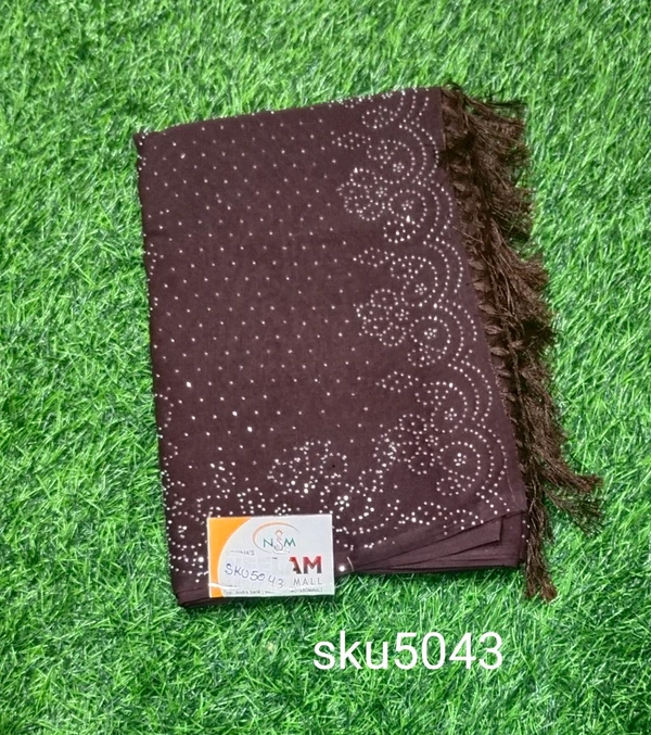 NSM SUGAR WORK SAREE-SKU-5043 - SALAAR