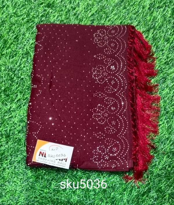 NSM SUGAR WORK SAREE-SKU-5036 - SALAAR