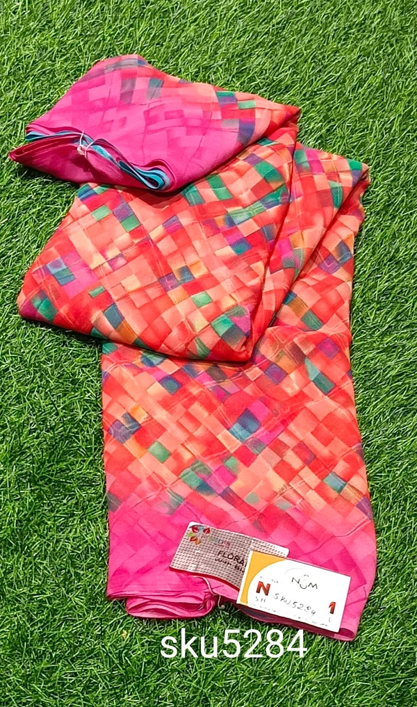 MANTRA FANCEY SAREE-SKU-5284 - FLORANCE