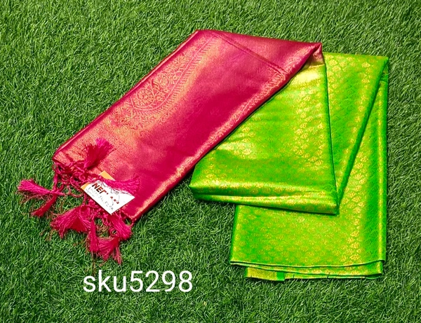 MSB SOFT SAREE-SKU5298 - COPPER PLUS
