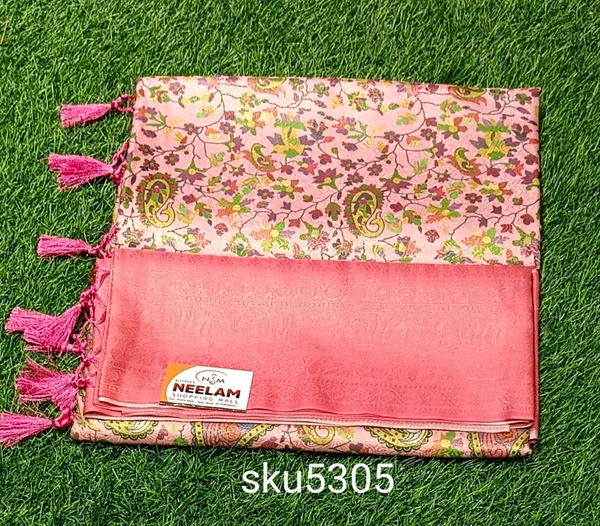 ASHIRWAD SOFT SAREE-SKU-5305 - N.S.M